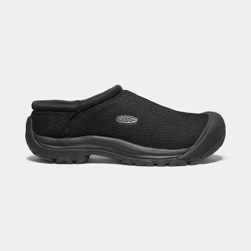 Slip On Keen Kaci Mesh Para Mujer Negros - Zapatos Keen Mexico (537021-WHJ)